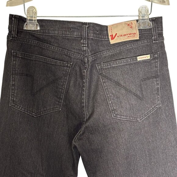 Vitamina Deluxe Edition Denim Jeans Straight-Leg Size 40 US 16 - Picture 6 of 11